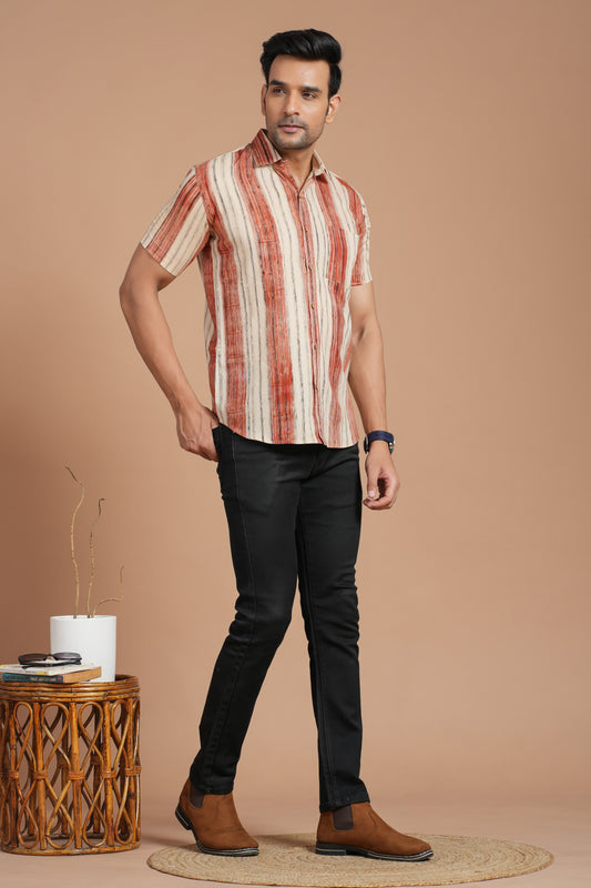 Cotton Shirt Half Sleeve