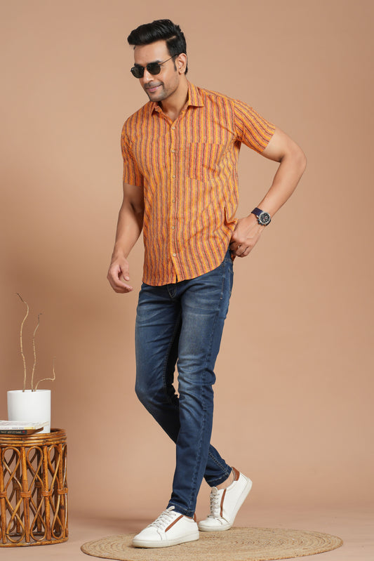 Cotton shirt half Shirt