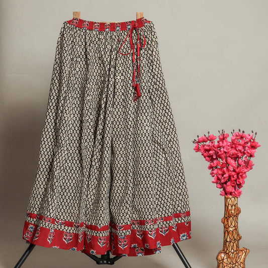 Cotton Printed Long Skirt