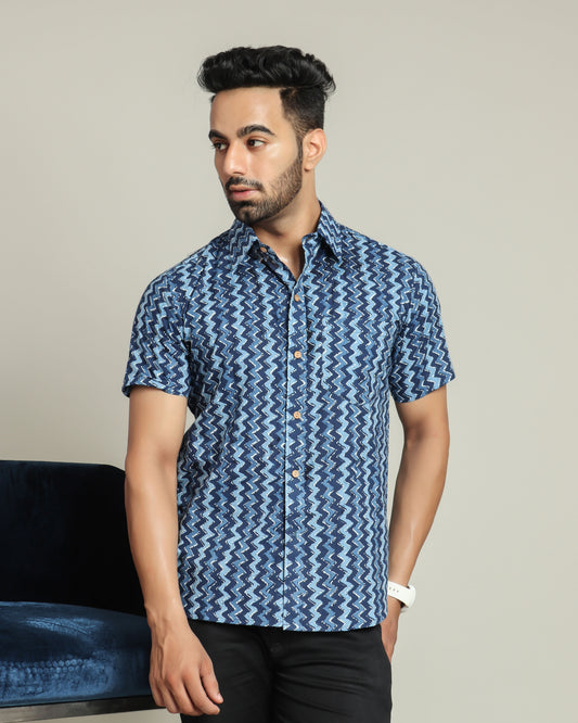 Cotton Shirt Half Sleeve