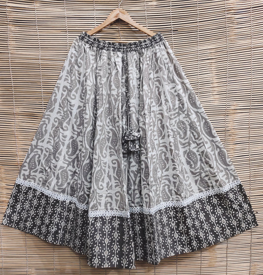 Floor Lenght Cotton Long Skirt