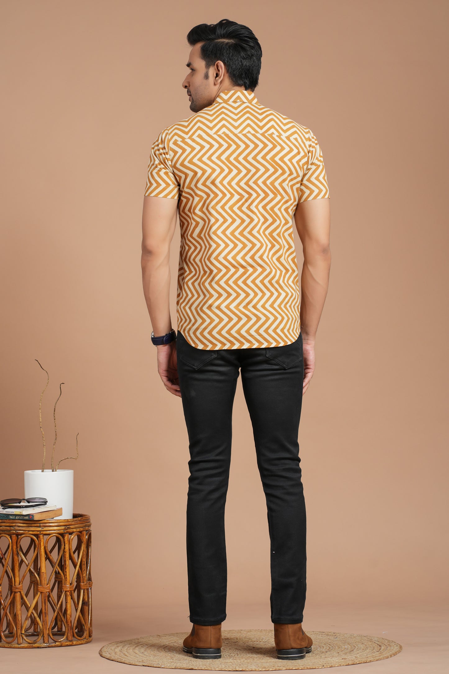 Cotton Shirt Half Sleeve