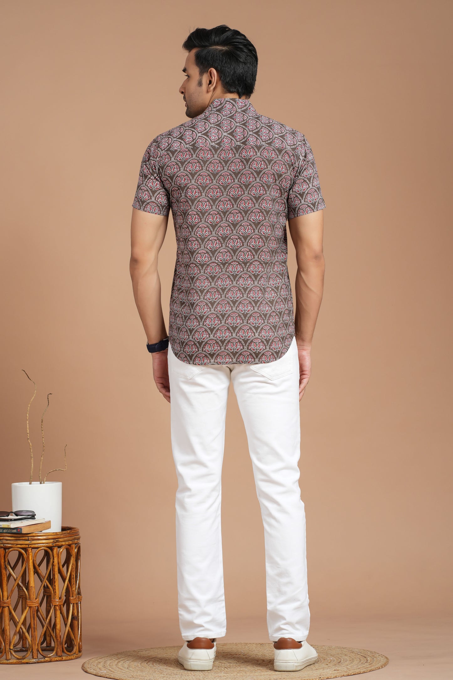 Cotton Shirt Half Sleeve