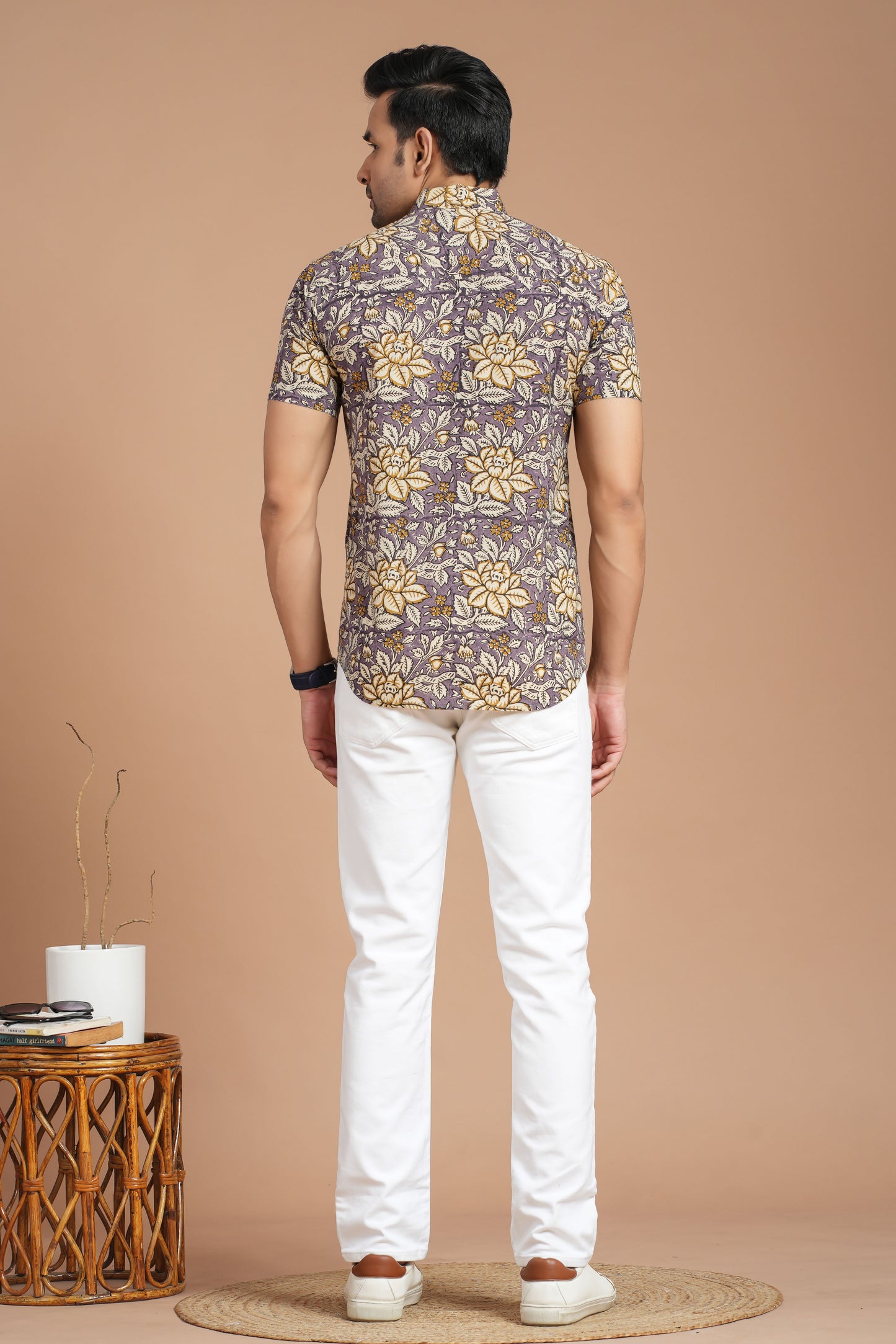Cotton Shirt Half SLEEVE