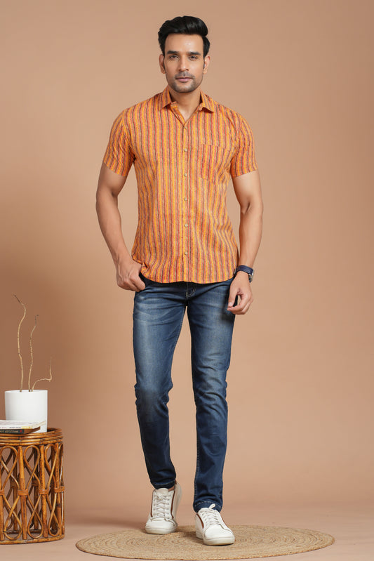 Cotton shirt half Shirt
