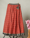 Cotton Printed  Maxi Long Skirt