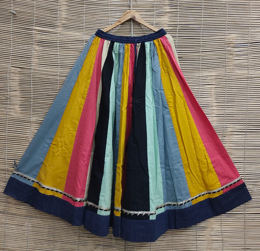 Cotton Long Skirt