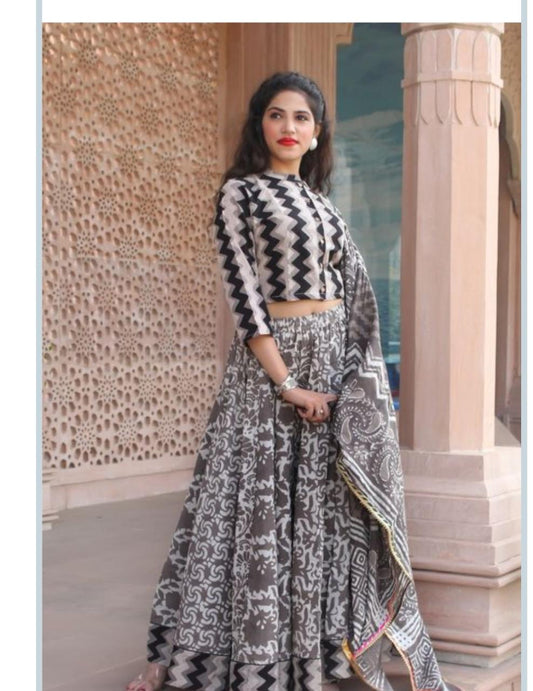 Cottn Chaniya Choli