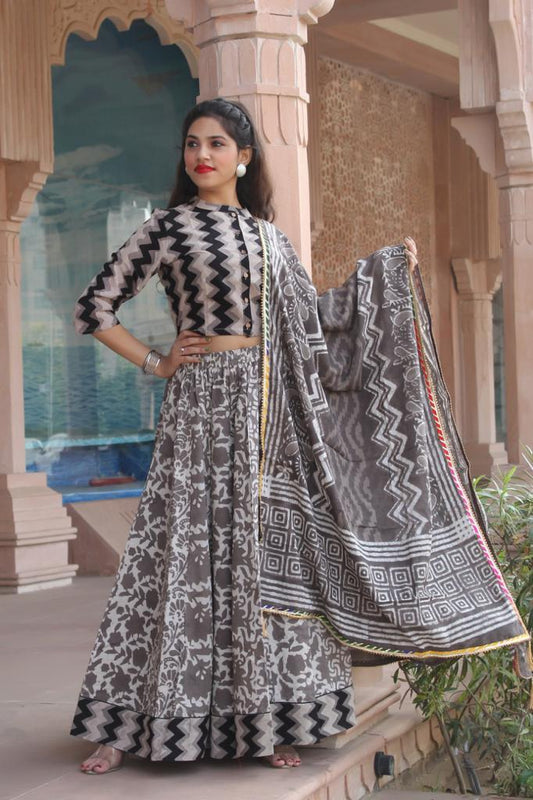 Cottn Chaniya Choli