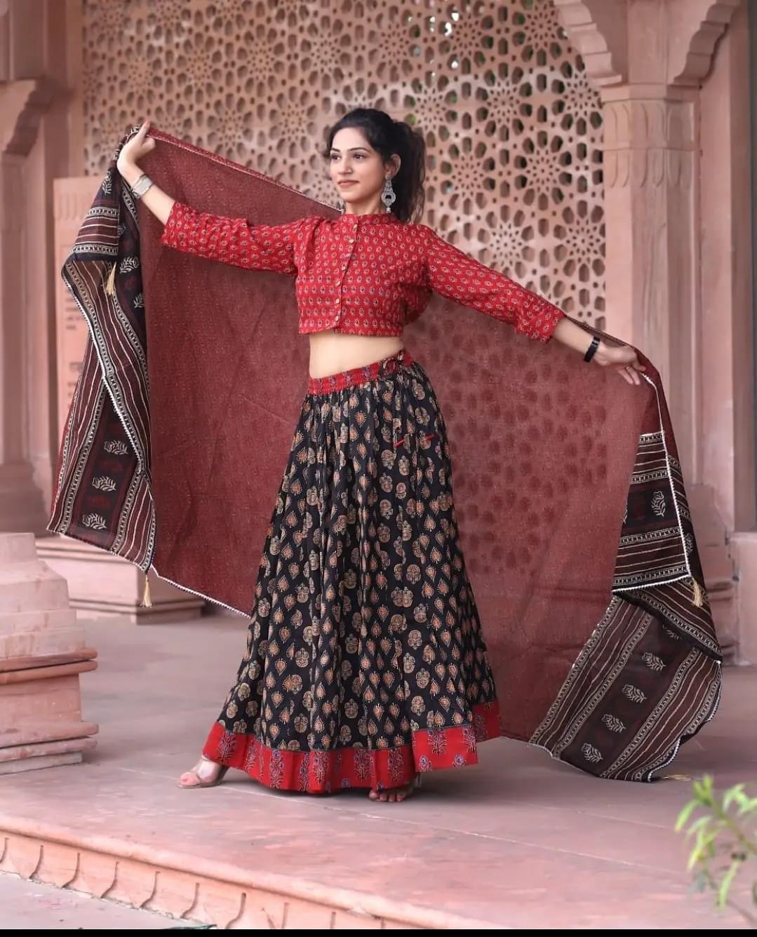 Cottn Chaniya Choli