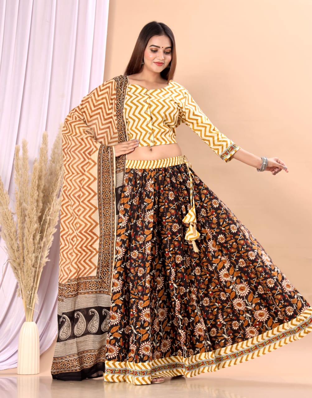 Cottn Chaniya Choli