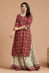 Cotton Lehnga Kurti