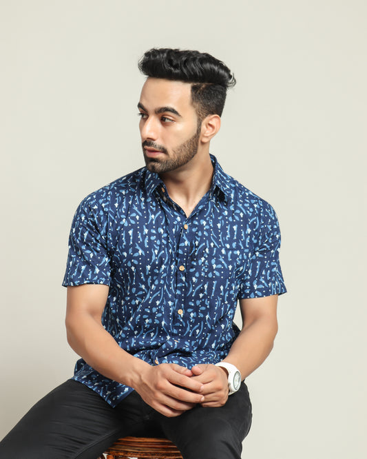 Cotton Shirt Half Sleeve