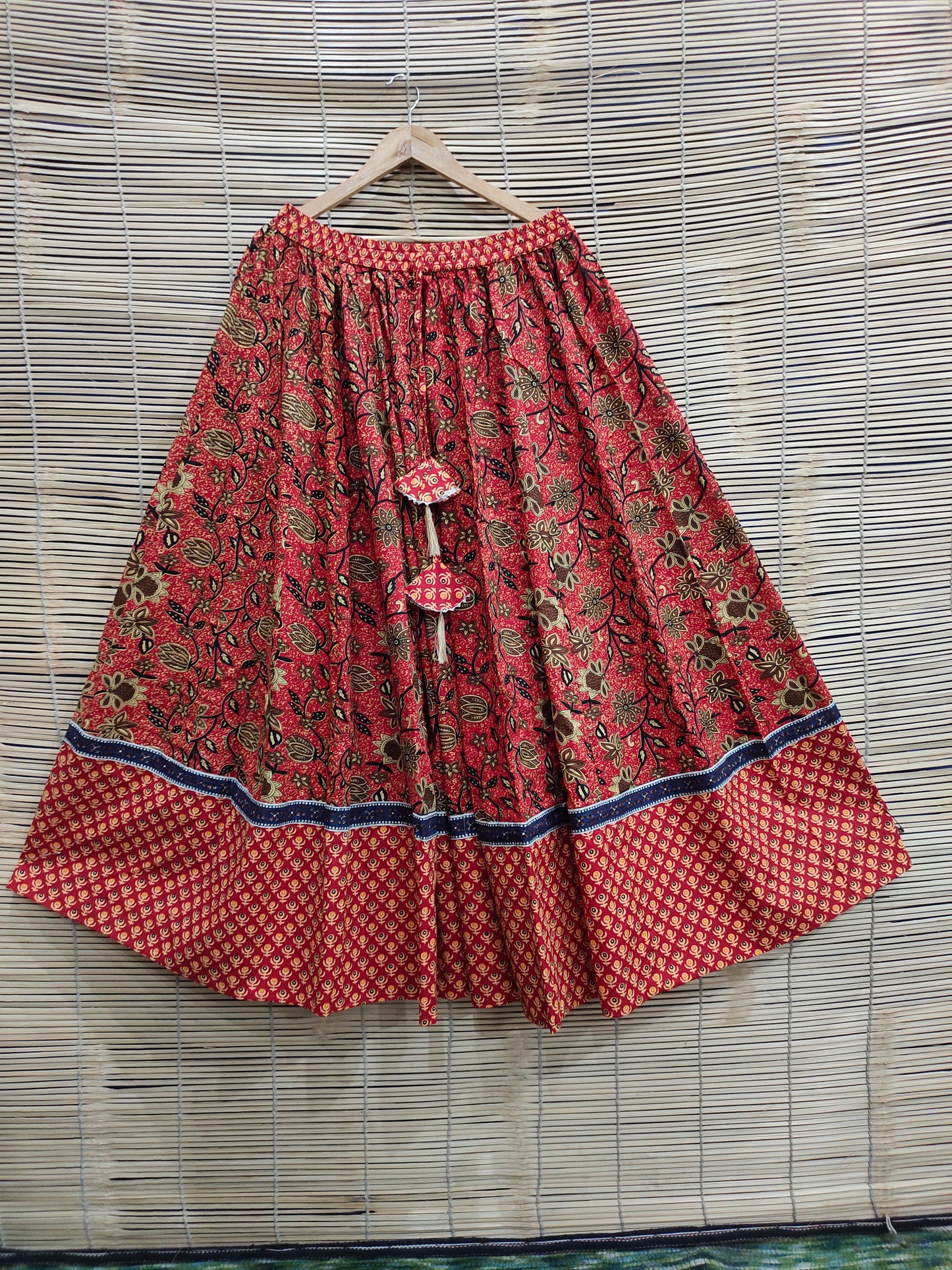 Floor Lenght Cotton Long Skirt