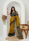 Elegant Handmade Kota Doria Saree with Traditional