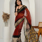 Handwoven Printed Kota Doria Saree