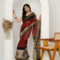 Handwoven Printed Kota Doria Saree