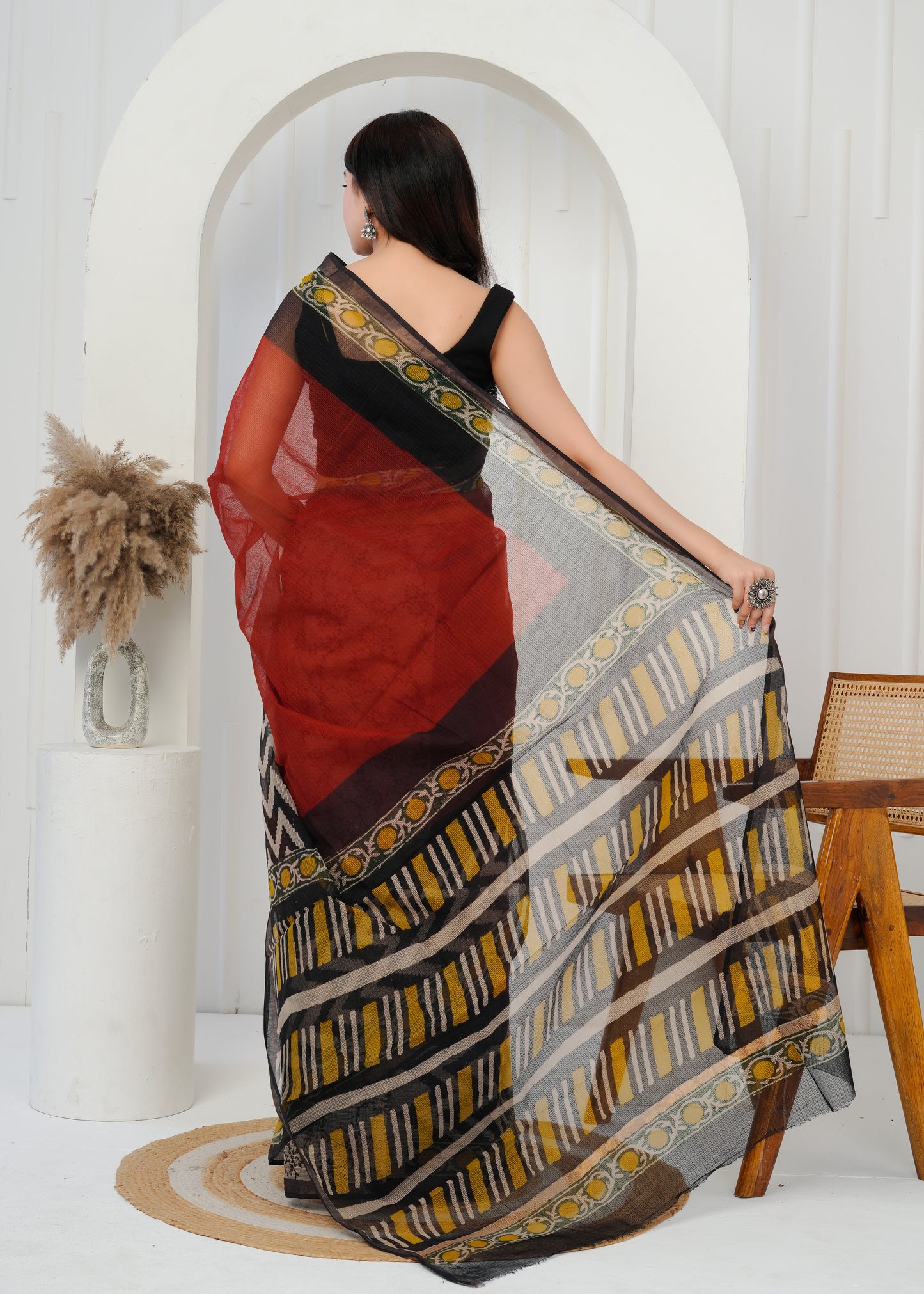 Lightweight Printed Kota Doria Elegance