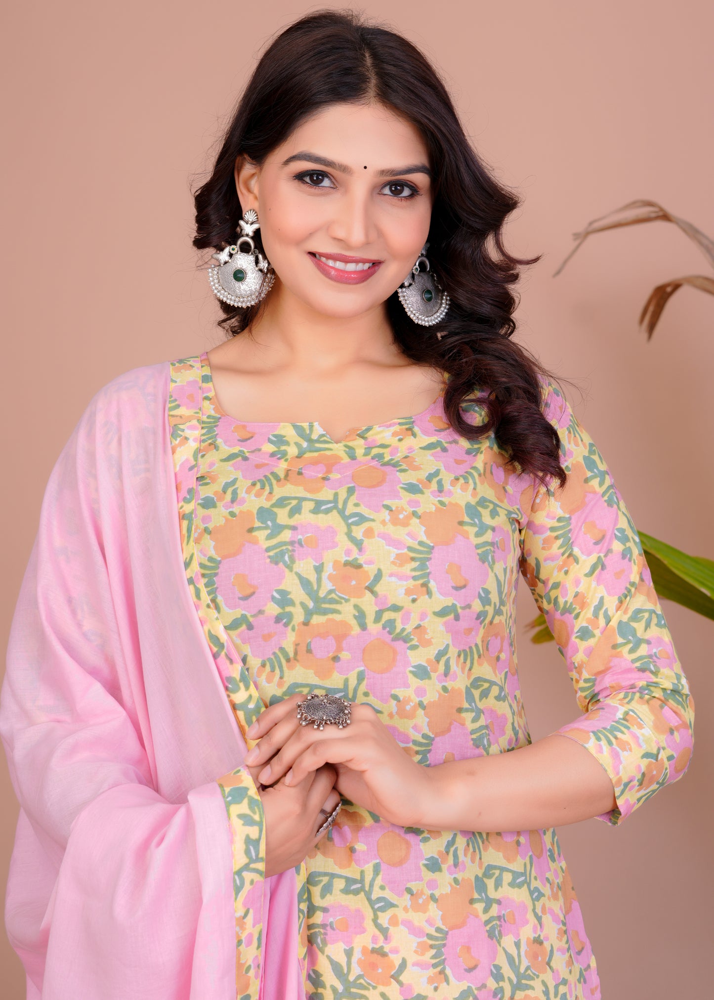 Comfort Cotton Suit With Malamal Duptta