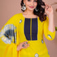 Cotton Suit Knee- Lenght Kurta With Malmal Duptta