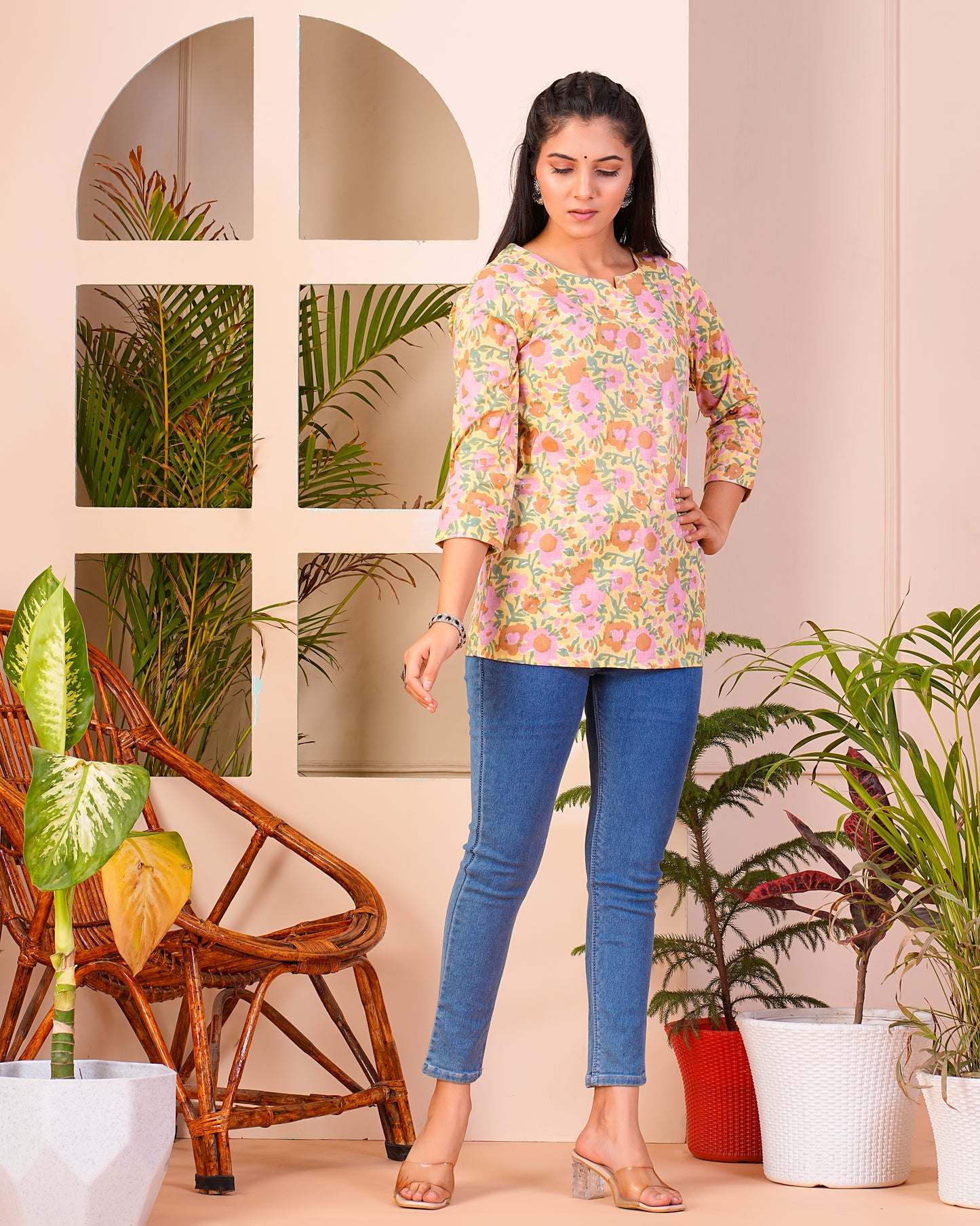 Comfort Cotton  Short Kurti