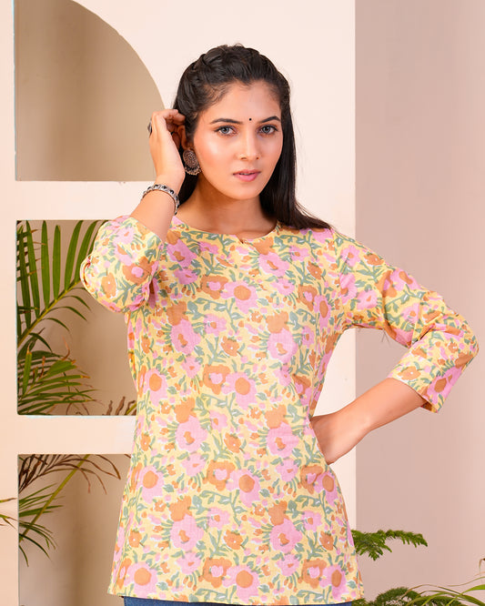 Comfort Cotton  Short Kurti
